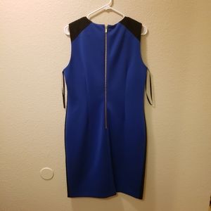 Calvin Klein Midi Sleeveless Zipup dress Sz 14